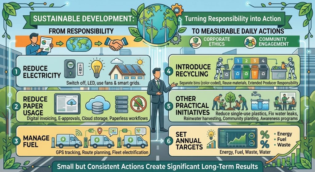 Sustainable Development: Turning Responsibility into Action